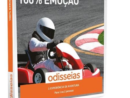 Odisseias Pack Presente - 100% Emoção | Experiência de Aventura para 1 ou 2 Pessoas Online Sale