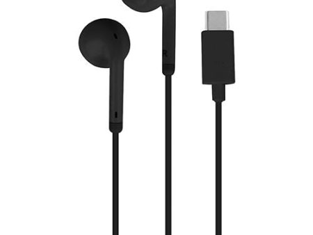 Auriculares USB-C Puro Filo - Pretos Fashion