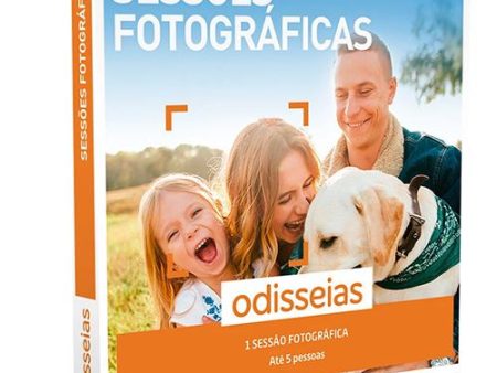 Odisseias Pack Presente - Sessões Fotográficas | Experiência até 5 Pessoas Cheap