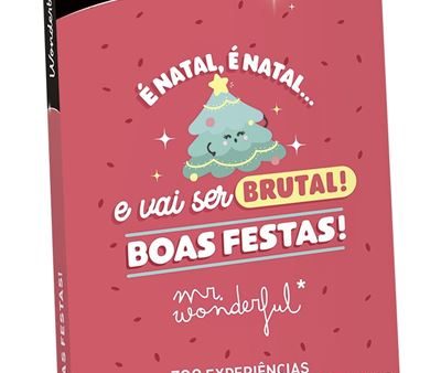 Lifecooler - É Natal, É Natal….Boas Festas! Mr Wonderful Wonderbox: Gastronomia ou Bem-Estar ou Aventura ou Lazer | 2 Pessoas Sale