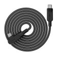 Acefast USB-C til USB-C Vinklet Kabel PD 2m (5A 100W) - Sort Online now