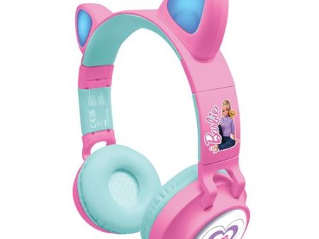 Auscultadores Bluetooth Barbie com Orelhas de Gato - Lexibook For Cheap