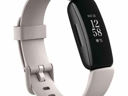 Pulseira Smartband Fitbit Inspire 2 - Lunar White | Black Fashion