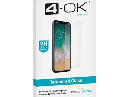 Película Ecrã Vidro Temperado 4-OK para iPhone 13 Mini For Discount