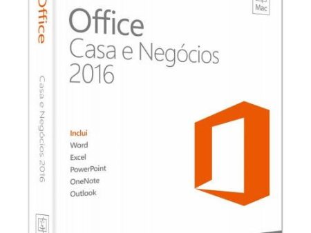 Software Microsoft Office Mac Casa E Negócios 2016 1 Licença Português For Sale