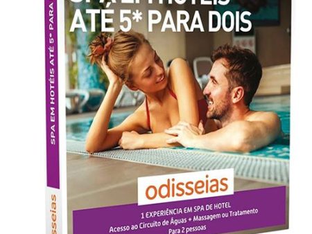 Odisseias Pack Presente - Spas em Hotéis até 5* para Dois | Experiência de SPA para 2 Pessoas on Sale