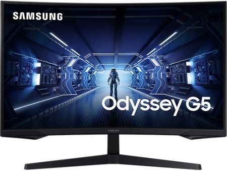 Monitor Gaming Curvo Samsung Odyssey G5 | 32   | 144 Hz | QHD | Preto For Discount