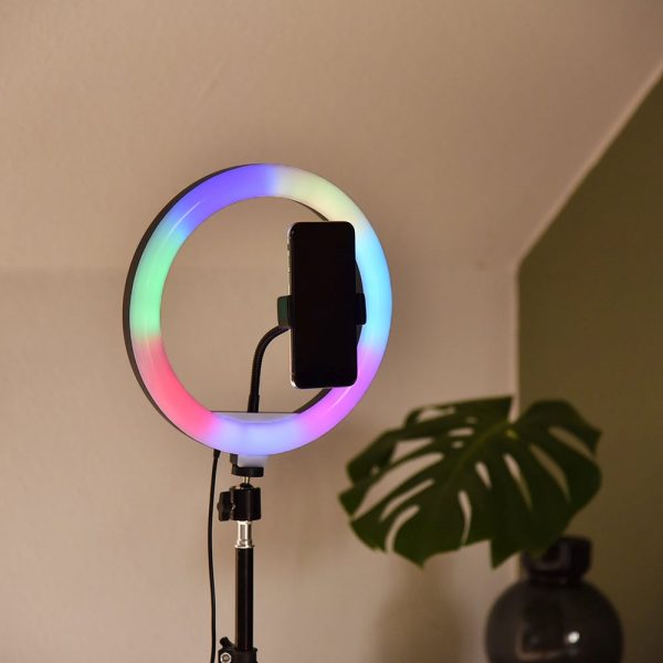 4smarts LoomiPod Selfie Tripod m. RGB Ring Light & Opbevaringstaske - (DEMO) Cheap