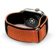 Bracelete Puro Loop Trial para Apple Watch 42  49mm - Preta  Laranja Fashion