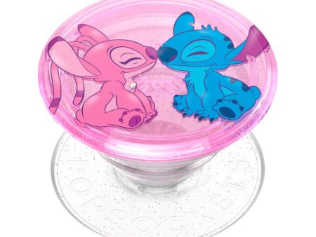 POPSOCKETS PopGrip Licensed Angel & Stitch Forever Aftageligt Greb m. Standerfunktion Online now