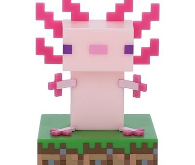 Candeeiro Icons Minecraft: Axolotl - 007 - Paladone For Discount