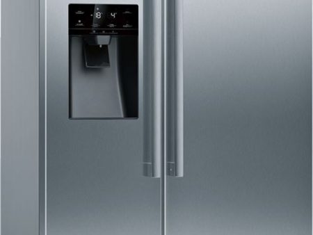 Frigorífico Americano Bosch KAI93VIFP | 178,7x90,8x70,7 cm | 371 L | F | Aço inoxidável Online Hot Sale