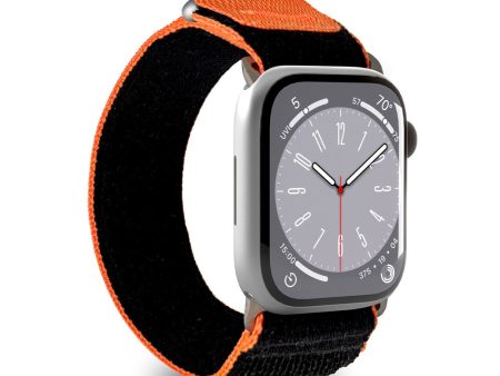 Apple Watch (38 40 SE 41 42mm) PURO TRIAL LOOP Rem - Sort Orange Supply