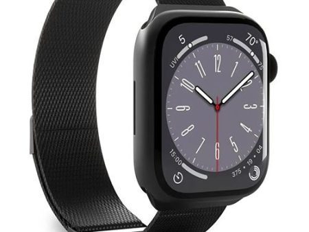 Bracelete Milanesa Puro para Apple Watch 42-49mm - Preta on Sale