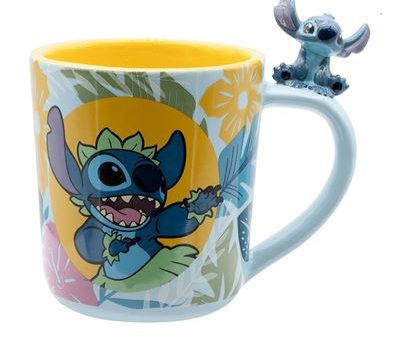 Caneca 3D Disney Lilo & Stitch: Handle Hawaiian Stitch - ABYstyle Online Sale