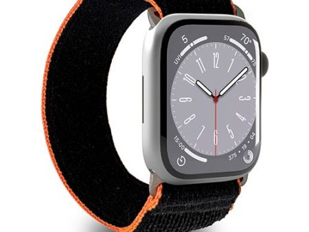 Bracelete Puro Loop Trial para Apple Watch 38   41mm - Preta  Laranja For Discount