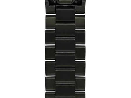 Bracelete Aço Inox Puro para Samsung Galaxy Watch 4   5   6 - Preta Cheap