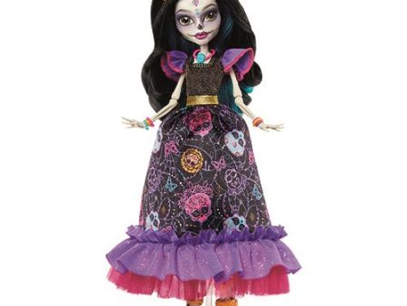 Boneca Monster High Howliday - Dia de Muertos Skelita Calaveras - Mattel Online Sale