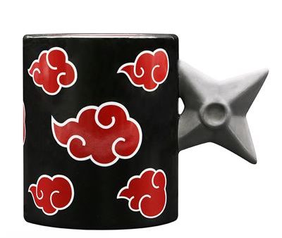 Caneca 3D com Pega Naruto Shippuden: Shuriken Akatsuki - ABYstyle Online now