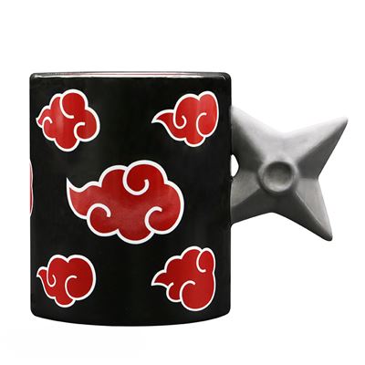 Caneca 3D com Pega Naruto Shippuden: Shuriken Akatsuki - ABYstyle Online now