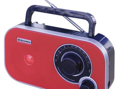 Rádio Portátil Roadstar TRA-2235 RD Vermelho Fashion