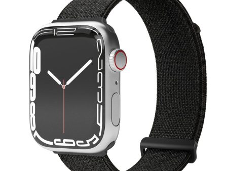 Apple Watch (42 44 45 SE 49mm) Vonmählen Fitness Loop 2 Nylon Rem - Sort For Cheap