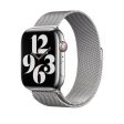 Bracelete Loop Milanesa Apple Watch 45mm - Prateado For Discount