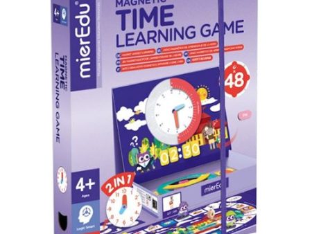 Jogo Magnetic Learning Game: Time - MierEdu | Sig Toys Fashion