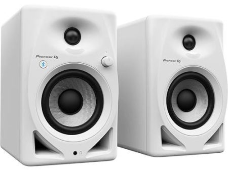 Colunas Amplificadas DJ Pioneer Monitor Pro DM-40D-BT-W - Branco Hot on Sale