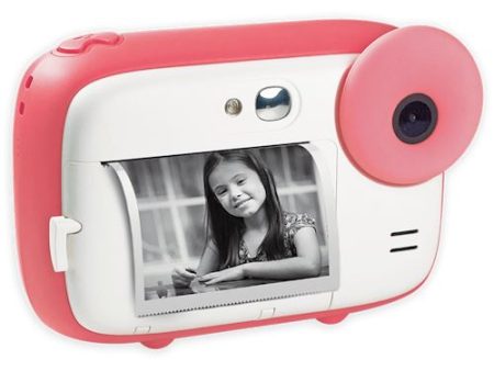 Máquina Fotográfica Instantânea para Crianças Agfa Realikids Instant Cam + 3 Rolos - Rosa Sale