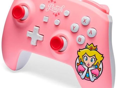 Comando sem Fio para Nintendo Switch Power A | 3 m | Princesa Pêssego Rosa Online