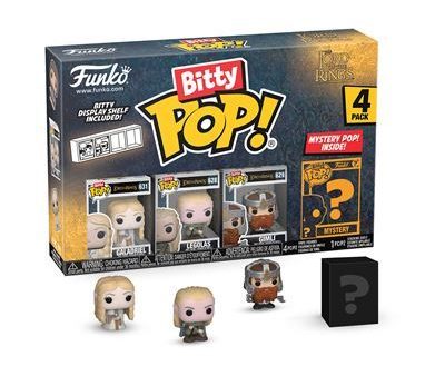 Funko Bitty Pop! Figura de Vinyl The Lord of the Rings: Galadriel - Pack de 4 | Inclui Figura Mistério Discount