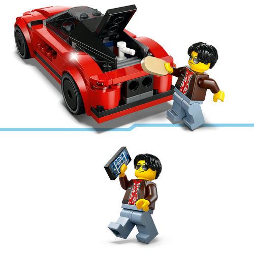 LEGO City 60448 - Carro Desportivo Vermelho Cheap