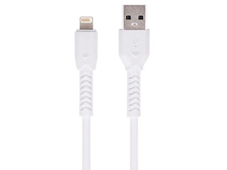 Maxlife USB-A til Lightning Kabel 1M - Hvid Fashion