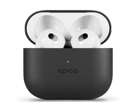 Epico AirPods (3. Gen.) Ægte Læder Cover - Sort Online