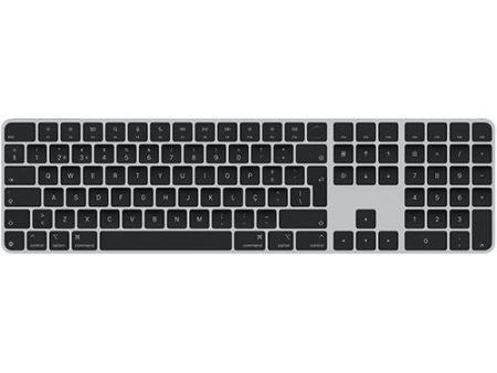 Teclado Apple Magic Keyboard com Touch ID e Teclado Numérico 2024 - Layout PT - Preto Online Sale