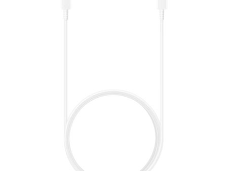 Original Samsung USB-C til USB-C Kabel (5A) - EP-DX510JWEGEU - 1.8m - Hvid Online Hot Sale