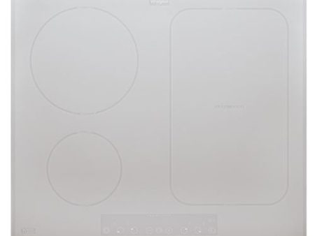 Placa de Indução Whirlpool ACM 808 BA WH | Elétrica | 58 cm | 4 Zonas | Branco Hot on Sale