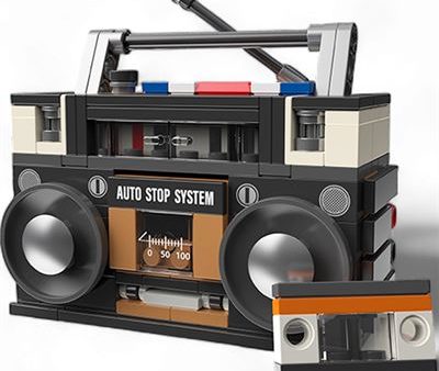 Blocos de Construção Retro Series: Radio Cassette - Madness Toys Hot on Sale