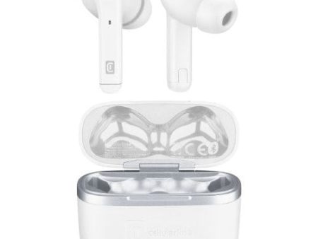 Auriculares Bluetooth Cellularline TWS Keen Branco Cheap