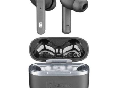 Auriculares Bluetooth Cellularline TWS Keen Preto Fashion