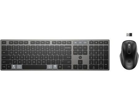 Teclado + Rato Wireless HP 720 - Preto For Sale