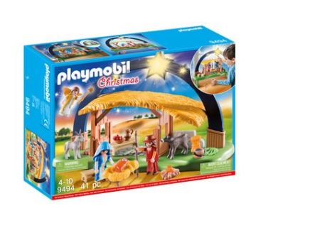 Playmobil Christmas 9494 - Presépio com Luz Supply