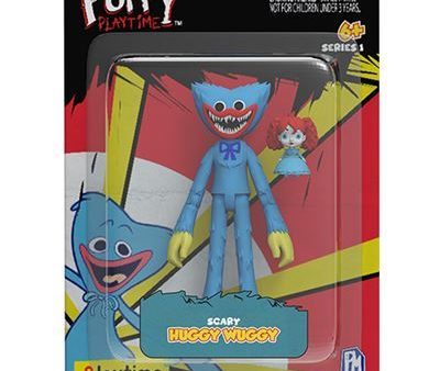 Figura de Ação Poppy Playtime: Huggy Wuggy Scary 13cm - Bizak Online Hot Sale