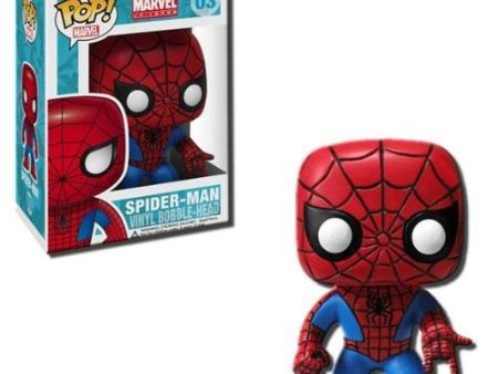 Funko Marvel Pop! Spiderman (10cm) - 3 Cheap