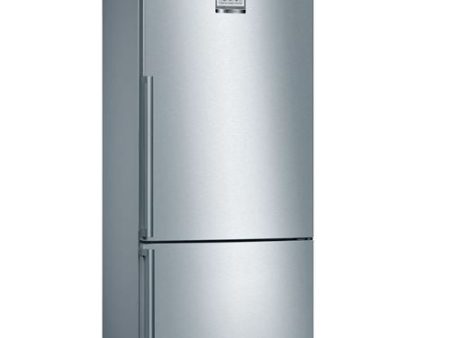 Frigorífico Combinado Bosch KGF56PIDP | 193x70x80 cm | 375 L | D | Aço inoxidável For Sale