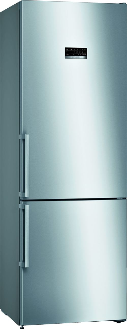 Frigorífico Combinado Bosch KGN49XIDP | 203x70x67 cm | 330 L | D | Aço inoxidável Fashion