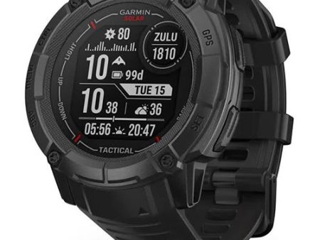 Smartwatch Garmin Instinct 2X Solar Tactical - Preto For Discount