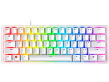 Teclado Gaming Razer Huntsman Mini RGB - Purple Switches - Branco Online